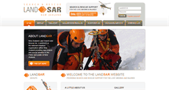 Desktop Screenshot of landsar.org.nz